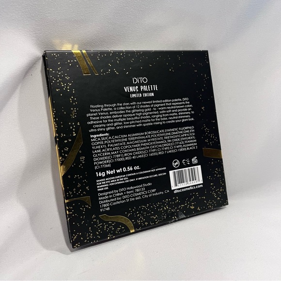NWT Dito Venus Limited Edition 12 Shade Eyeshadow Palette. Clean Beauty ♻️ - Picture 4 of 5
